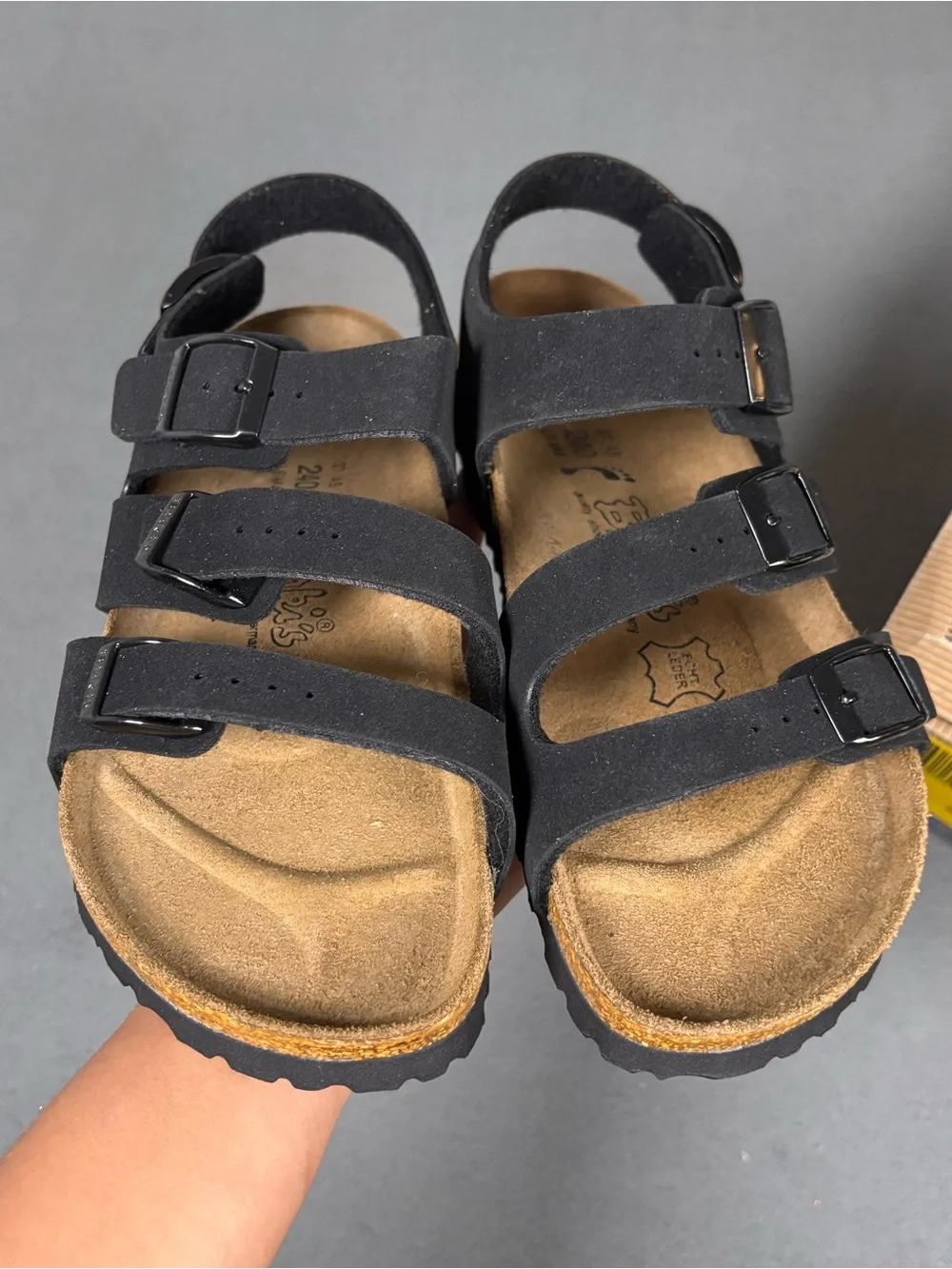 Birki's Triple Strap Comfort Sandals with Backstrap EU 37